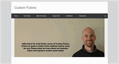 Desktop Screenshot of customfutons.com